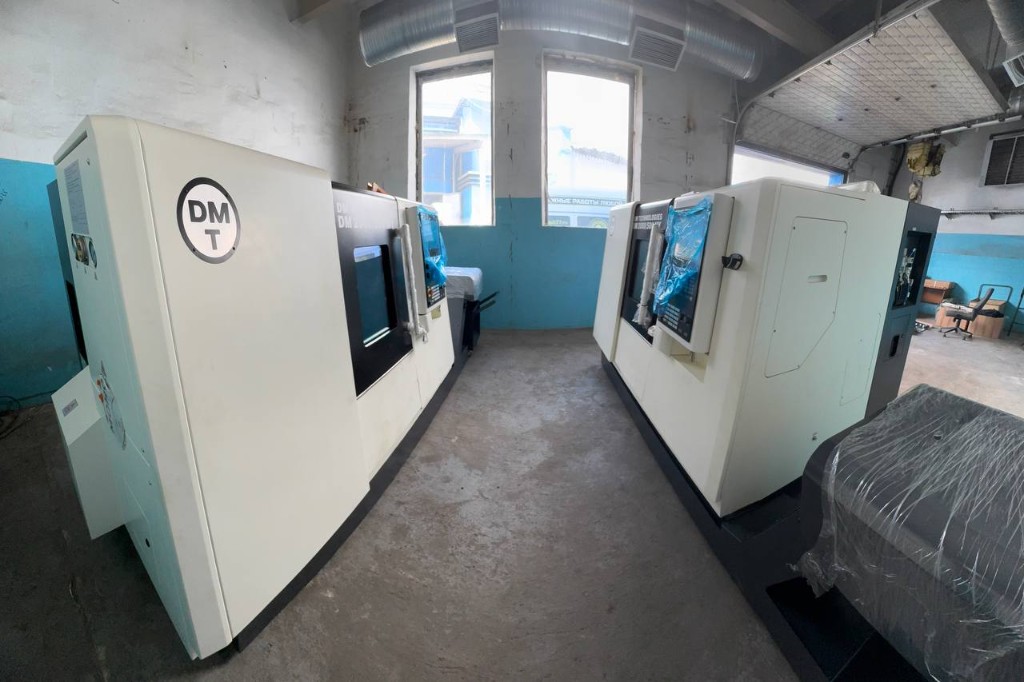 Станки DM Technologies, фрезерная зона